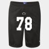 Polyester Mesh 9" Shorts with Pockets Thumbnail